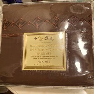 NEW🤗 1600 Thread Count King sheet set